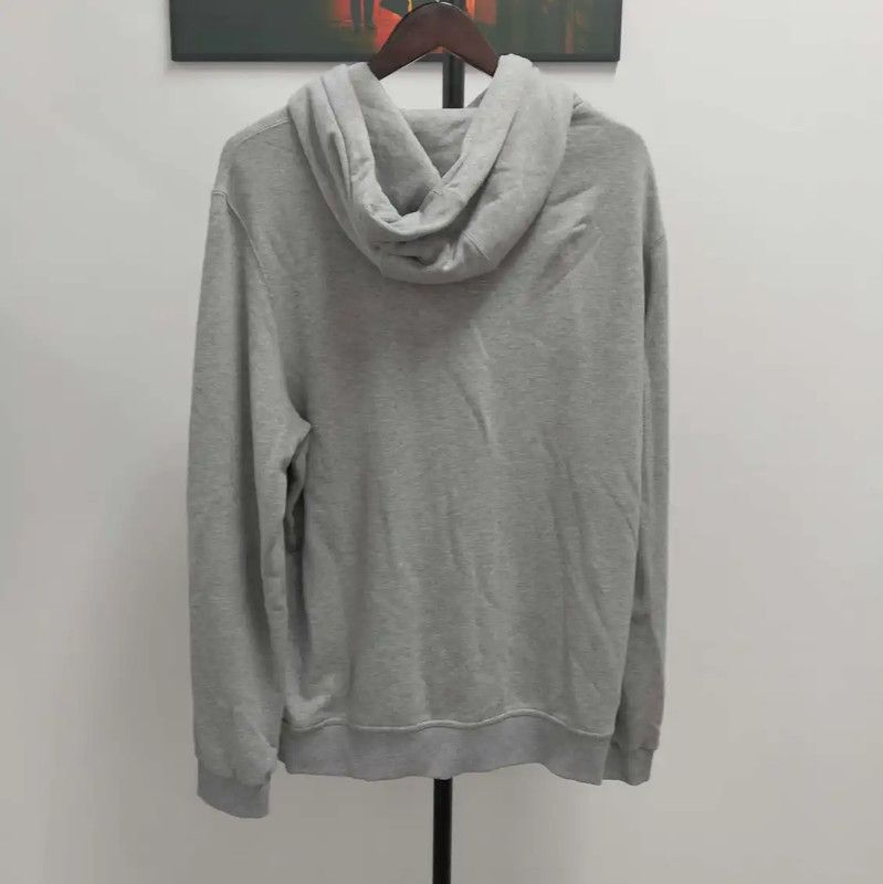 Burberry Burberry Light Gray Cotton Long Sleeve Hoodie Size US L / EU 52-54 / 3 - 2 Thumbnail