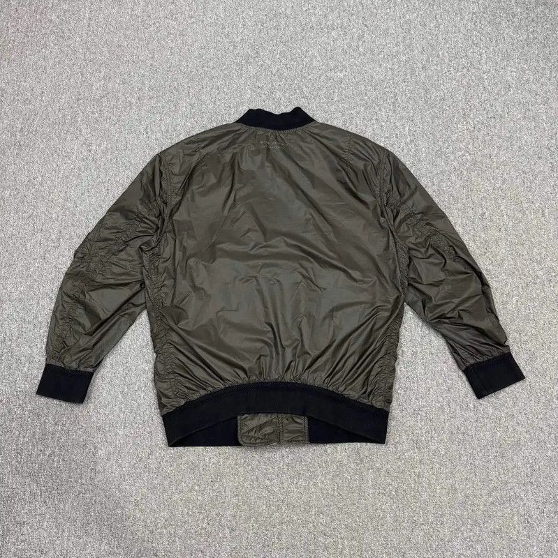 Burberry Burberry Men's Green Polyester Bomber Jacket Size US L / EU 52-54 / 3 - 2 Thumbnail