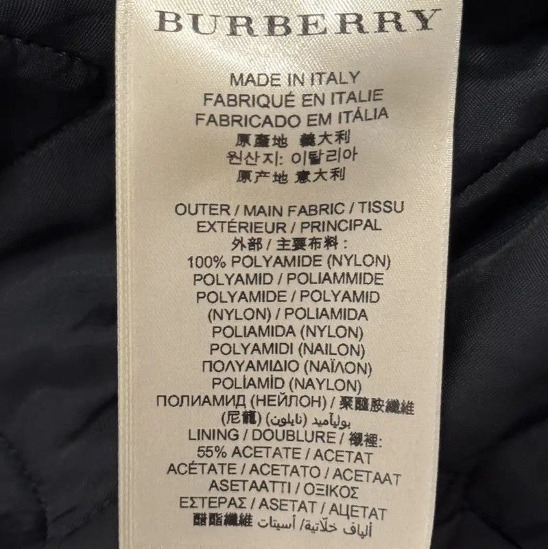 Burberry Burberry Black Quilted Jacket for Men Size US S / EU 44-46 / 1 - 4 Thumbnail