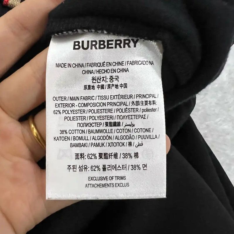 Burberry Burberry Black Striped Casual Pants for Summer Size US 26 / EU 42 - 4 Thumbnail