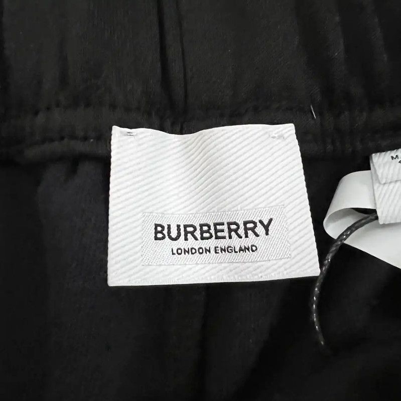 Burberry Burberry Black Striped Casual Pants for Summer Size US 26 / EU 42 - 3 Thumbnail