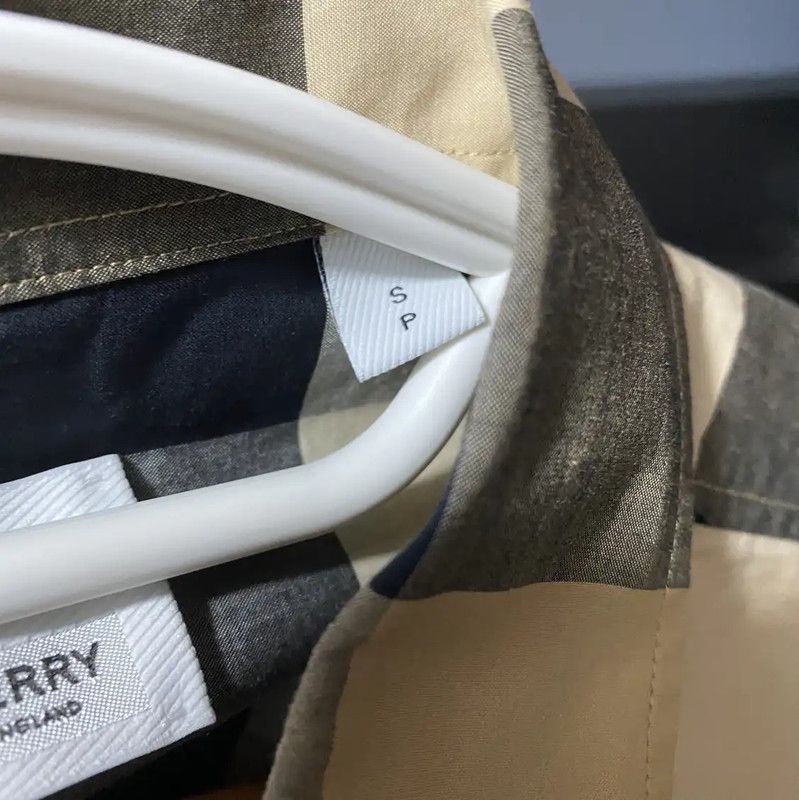 Burberry Burberry Beige Cotton Long Sleeve Shirt Size US S / EU 44-46 / 1 - 4 Thumbnail