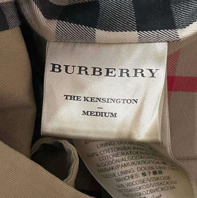 Burberry Burberry Beige Mid-Length Trench Coat for Men Size US M / EU 48-50 / 2 - 5 Thumbnail