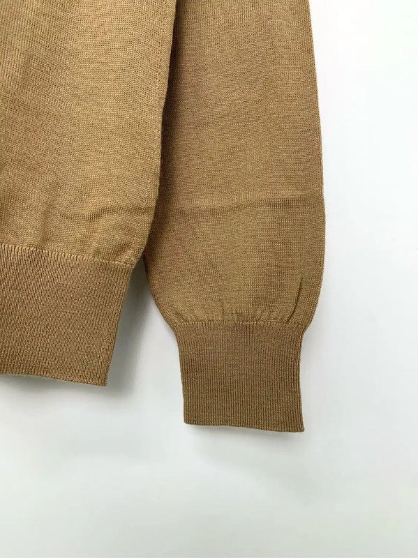 Burberry Burberry Men's Khaki Cotton Knit Sweater Size US M / EU 48-50 / 2 - 4 Thumbnail
