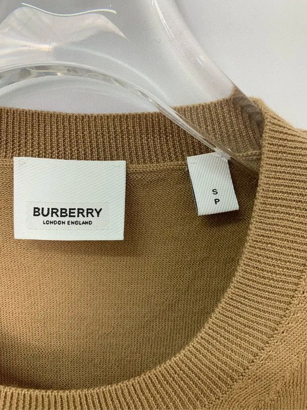 Burberry Burberry Men's Khaki Cotton Knit Sweater Size US M / EU 48-50 / 2 - 5 Thumbnail