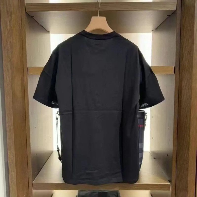 Burberry Burberry Black Logo Short Sleeve T-Shirt Size US XL / EU 56 / 4 - 3 Thumbnail
