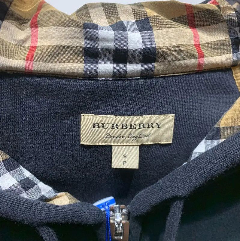 Burberry Burberry Black Cotton Men's Jacket Size US S / EU 44-46 / 1 - 2 Thumbnail