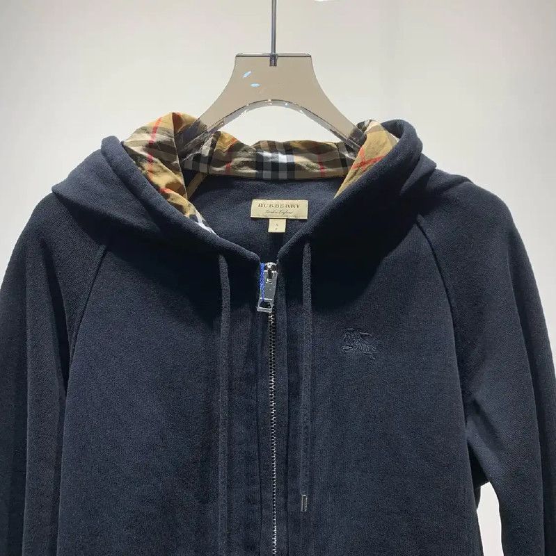 Burberry Burberry Black Cotton Men's Jacket Size US S / EU 44-46 / 1 - 3 Thumbnail