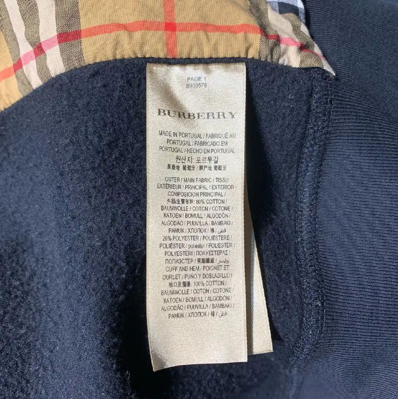 Burberry Burberry Black Cotton Men's Jacket Size US S / EU 44-46 / 1 - 8 Thumbnail