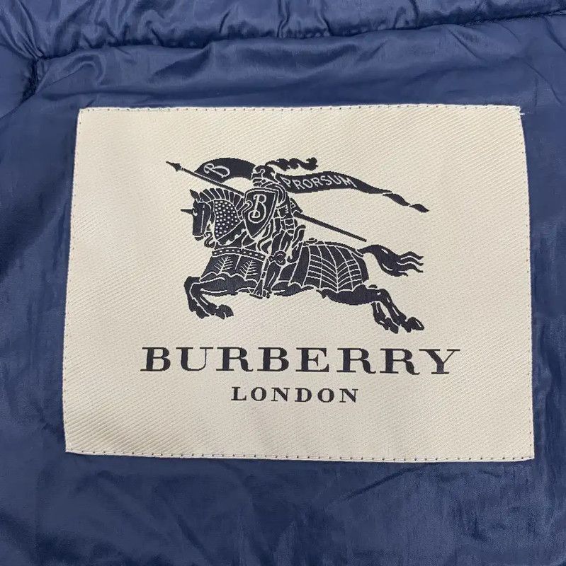 Burberry Burberry Navy Nylon Men's Trench Coat Size US S / EU 44-46 / 1 - 10 Thumbnail