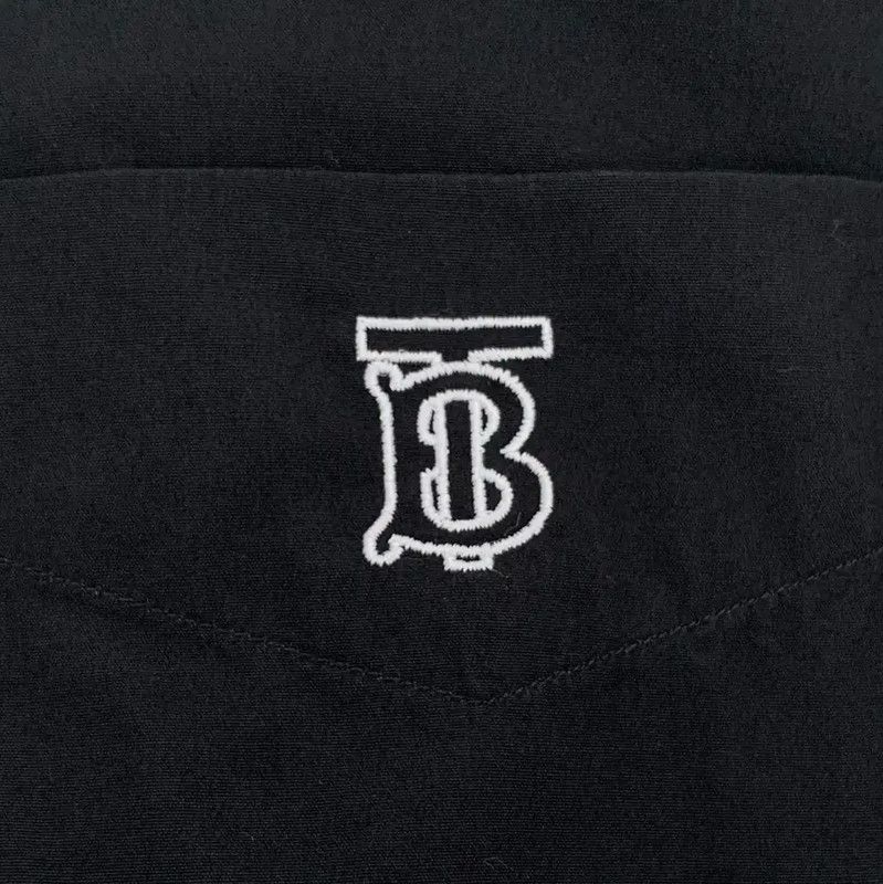Burberry Burberry Black Cotton Long Sleeve Shirt Size US S / EU 44-46 / 1 - 5 Thumbnail