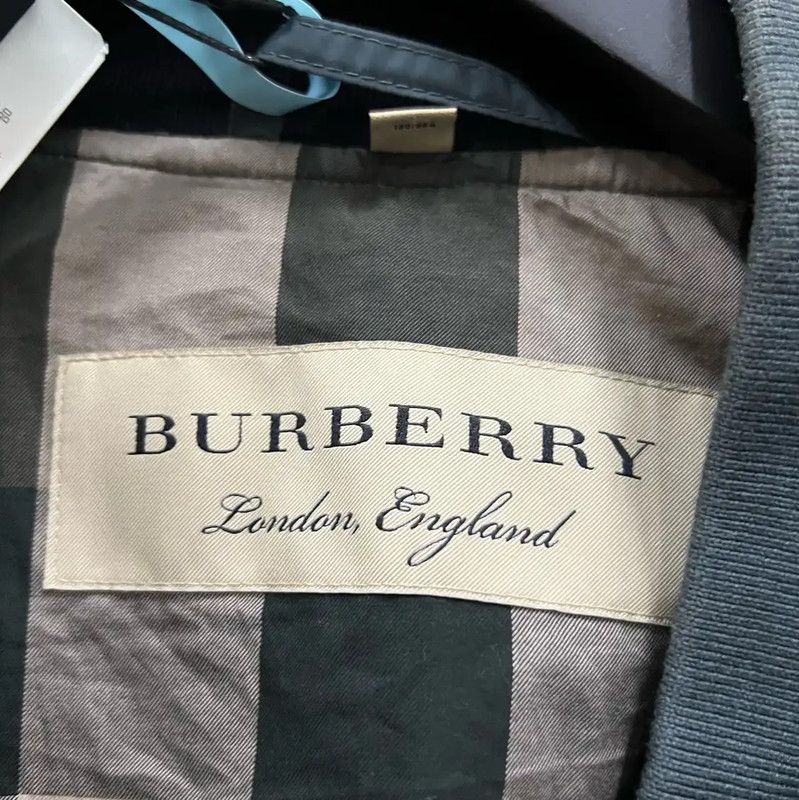 Burberry Burberry Green Cotton Men's Bomber Jacket Size US M / EU 48-50 / 2 - 3 Thumbnail