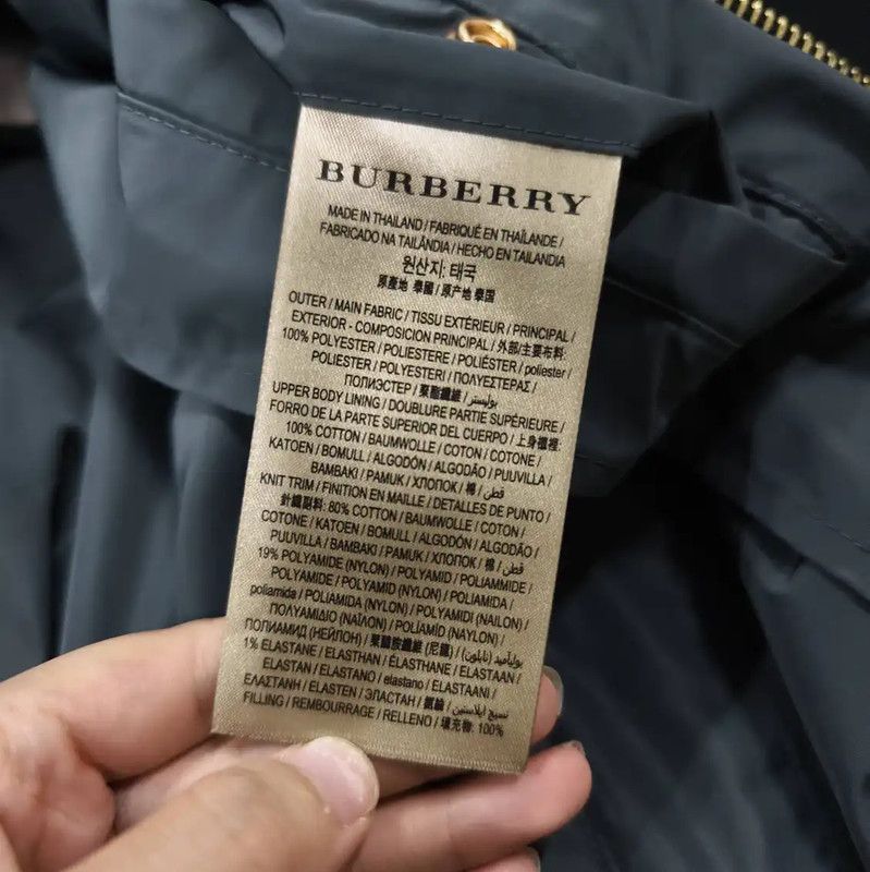Burberry Burberry Green Cotton Men's Bomber Jacket Size US M / EU 48-50 / 2 - 5 Thumbnail