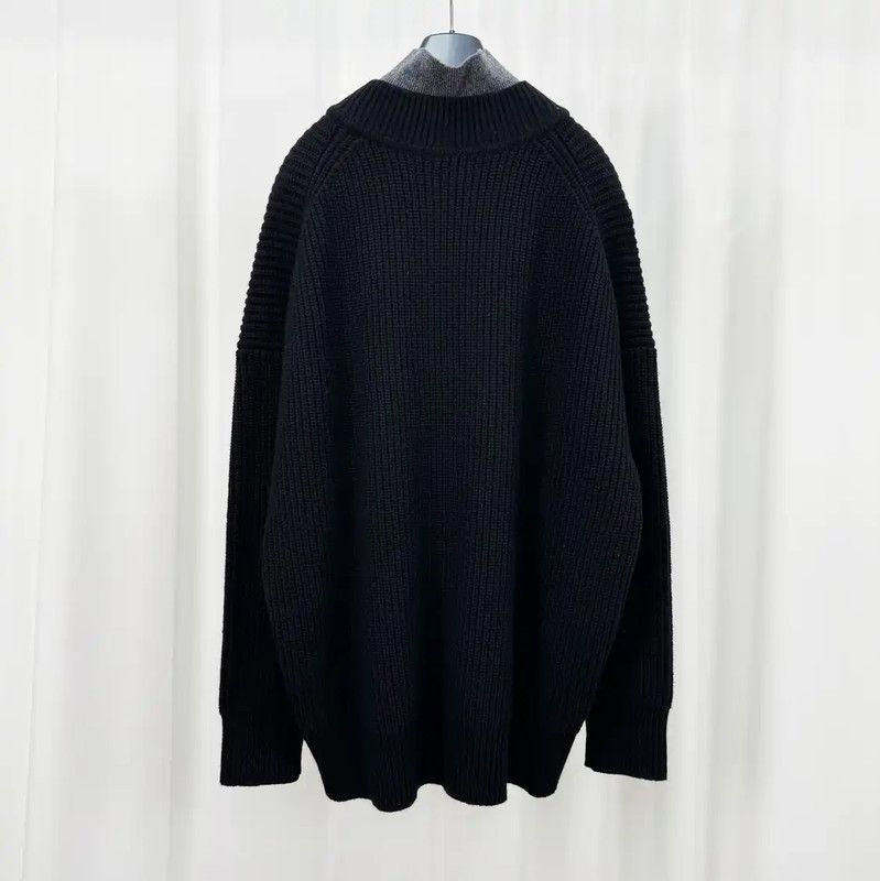 Burberry Burberry Wool-Blend V-Neck Sweatshirt for Men Size US M / EU 48-50 / 2 - 2 Thumbnail