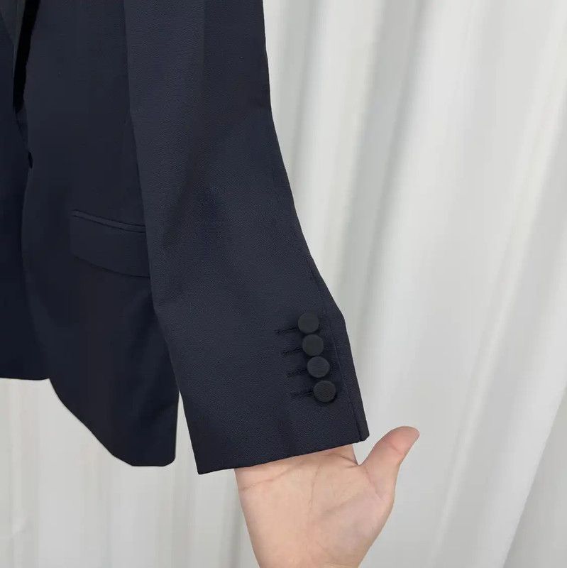 Burberry Burberry Men's Long Sleeve Wool Logo Coat Size US M / EU 48-50 / 2 - 4 Thumbnail