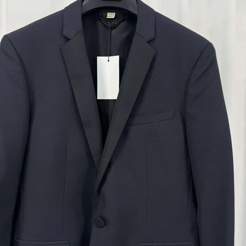 Burberry Burberry Men's Long Sleeve Wool Logo Coat Size US M / EU 48-50 / 2 - 3 Thumbnail