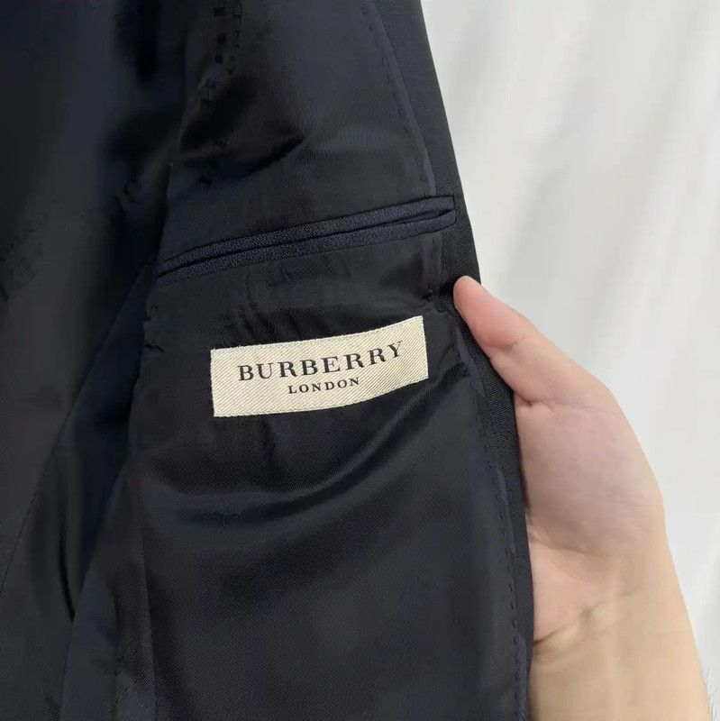 Burberry Burberry Men's Long Sleeve Wool Logo Coat Size US M / EU 48-50 / 2 - 5 Thumbnail