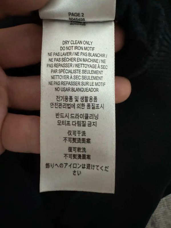 Burberry Burberry Black Cotton Logo Embroidered Sweatshirt Size US S / EU 44-46 / 1 - 5 Thumbnail