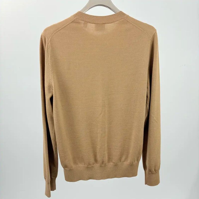 Burberry Burberry Khaki Wool Men's Sweater Size US S / EU 44-46 / 1 - 2 Thumbnail