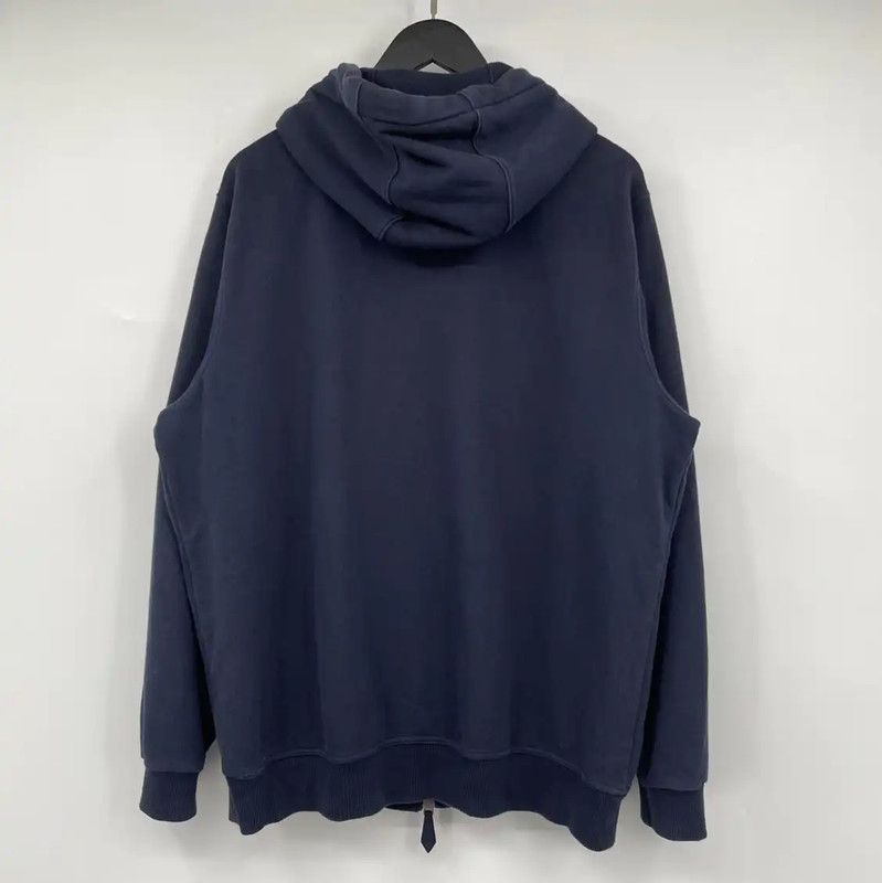Burberry Burberry Navy Cotton Men's Long Sleeve Hoodie Size US L / EU 52-54 / 3 - 2 Thumbnail