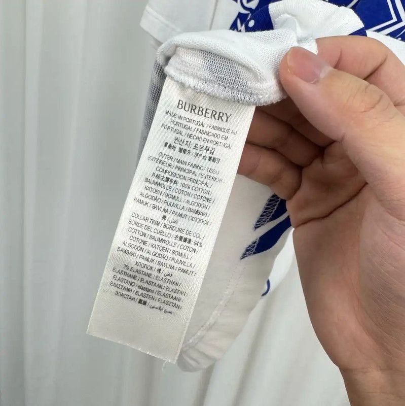 Burberry Burberry Men's Summer Cotton Logo T-Shirt Size US M / EU 48-50 / 2 - 6 Thumbnail
