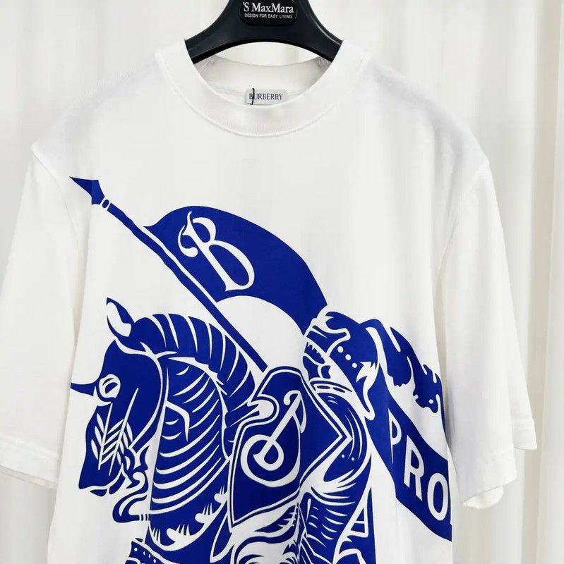 Burberry Burberry Men's Summer Cotton Logo T-Shirt Size US M / EU 48-50 / 2 - 3 Thumbnail