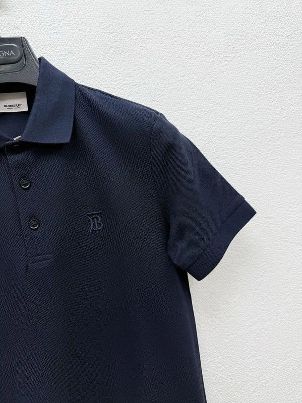 Burberry Burberry Navy Cotton Short Sleeve T-Shirt Size US XS / EU 42 / 0 - 3 Thumbnail