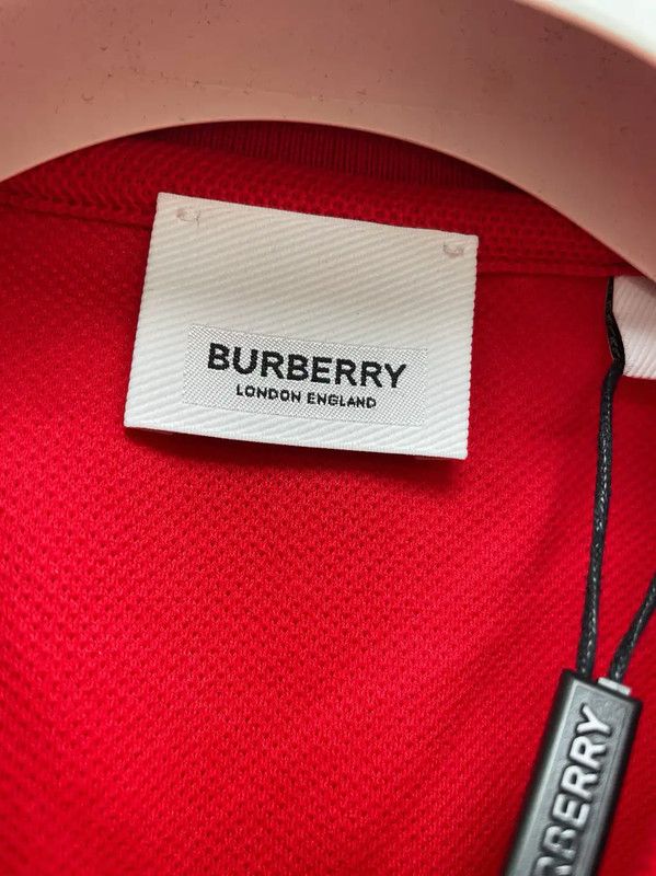 Burberry Burberry Red Cotton Men's T-Shirt Size US S / EU 44-46 / 1 - 4 Thumbnail