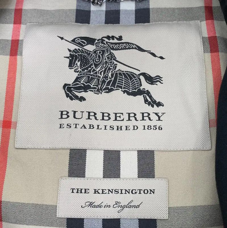 Burberry Burberry Black Cotton Men's Trench Coat Size US M / EU 48-50 / 2 - 5 Thumbnail