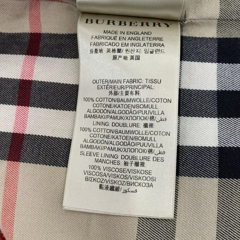 Burberry Burberry Black Cotton Men's Trench Coat Size US M / EU 48-50 / 2 - 8 Thumbnail