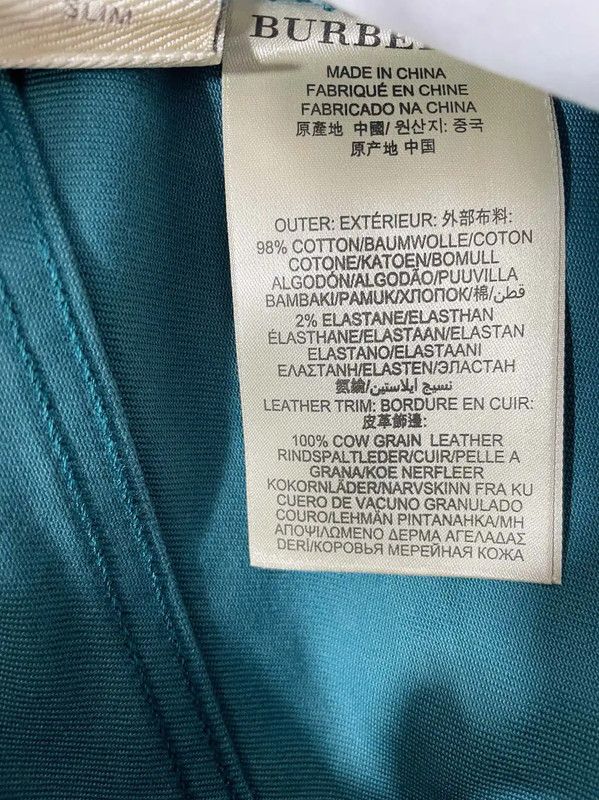 Burberry Burberry Men's Teal Casual Pants Size US 26 / EU 42 - 5 Thumbnail