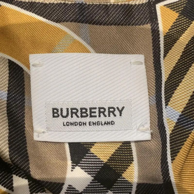Burberry Burberry Colorful Silk Short Sleeve Shirt Size US S / EU 44-46 / 1 - 3 Thumbnail