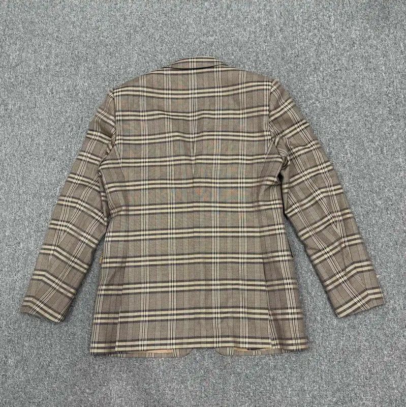 Burberry Burberry Men's Beige Plaid Blazer Size US L / EU 52-54 / 3 - 2 Thumbnail