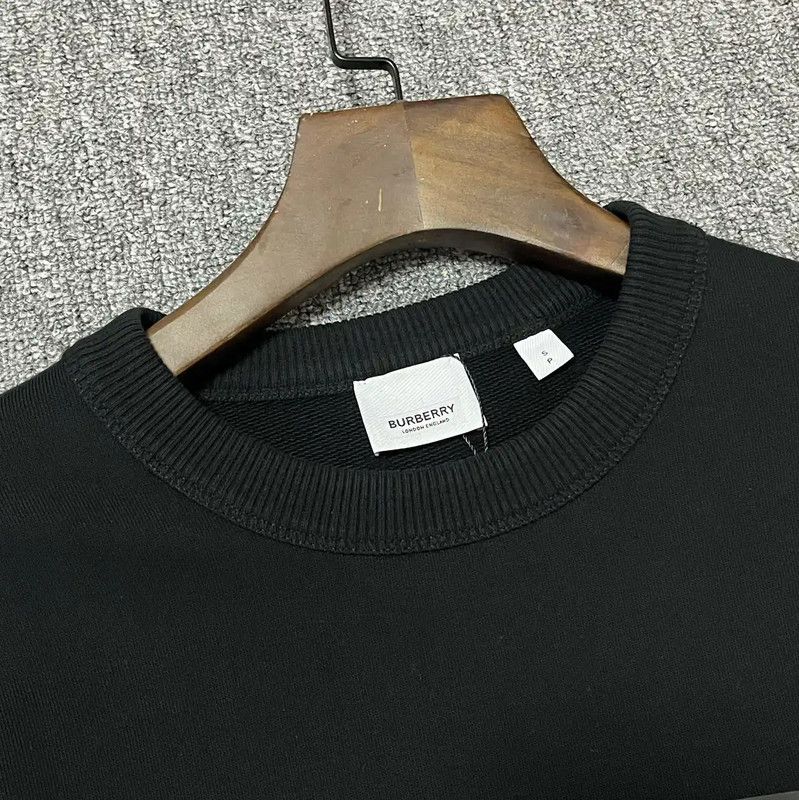 Burberry Burberry Black Cotton Men's Sweatshirt Size US S / EU 44-46 / 1 - 3 Thumbnail