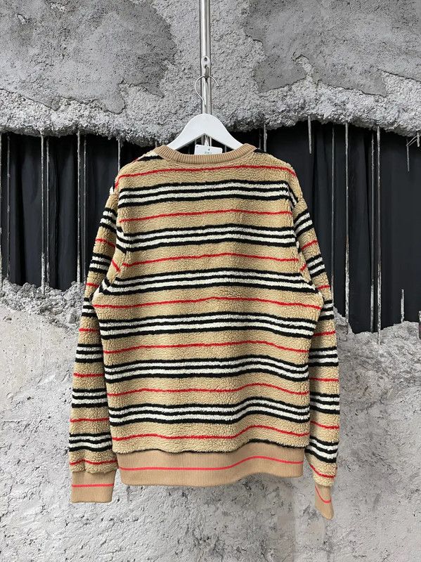 Burberry Burberry Khaki Cotton Knit Sweater for Men Size US S / EU 44-46 / 1 - 2 Thumbnail