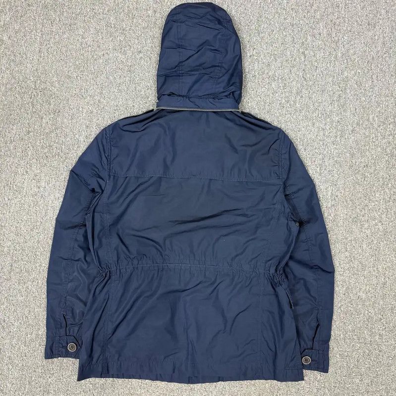 Burberry Burberry Navy Nylon Men's Coat Size US M / EU 48-50 / 2 - 2 Thumbnail