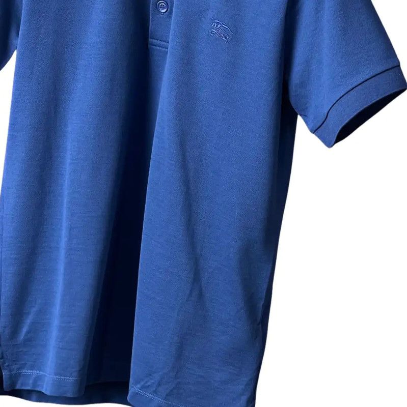 Burberry Burberry Summer Blue Cotton Short Sleeve Polo Size US S / EU 44-46 / 1 - 4 Thumbnail