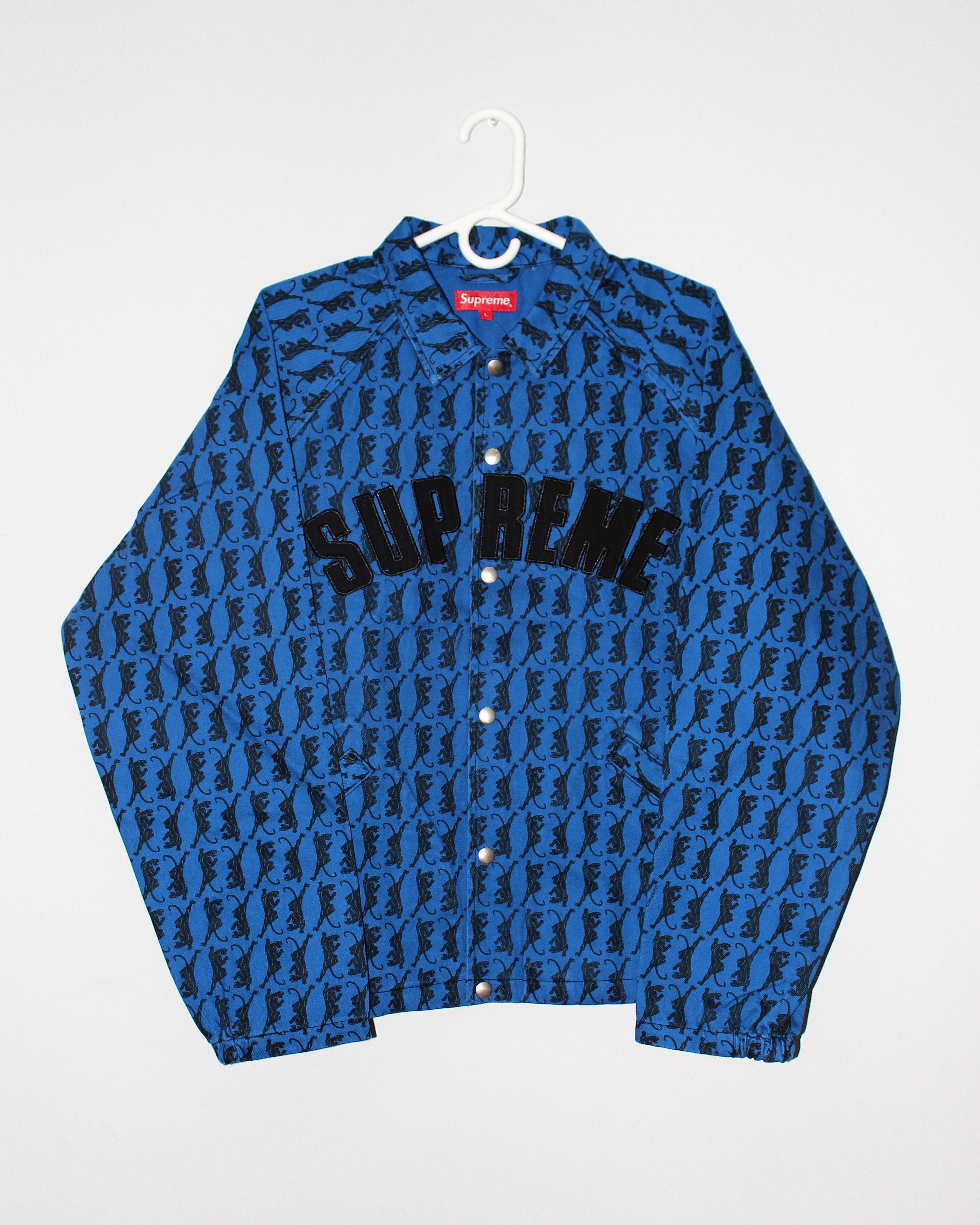 Supreme SUPREME PANTHER WORK JACKET AW18 | Grailed