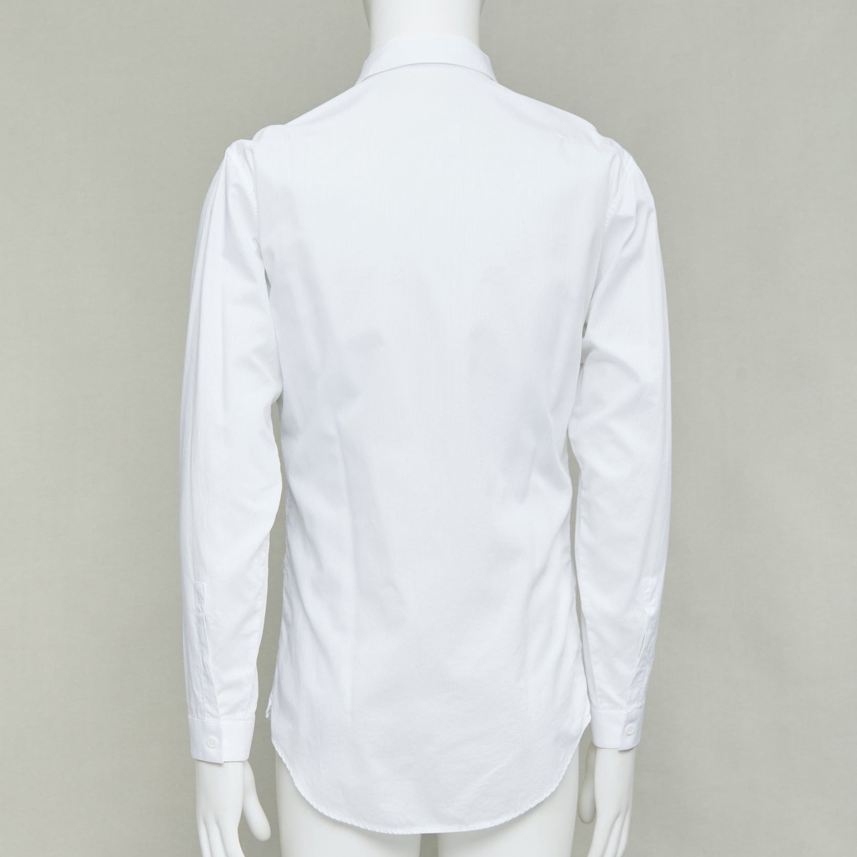 Dior DIOR HOMME Hedi Slimane white cotton black bee embroidery shirt EU39 M Size US M / EU 48-50 / 2 - 5 Thumbnail