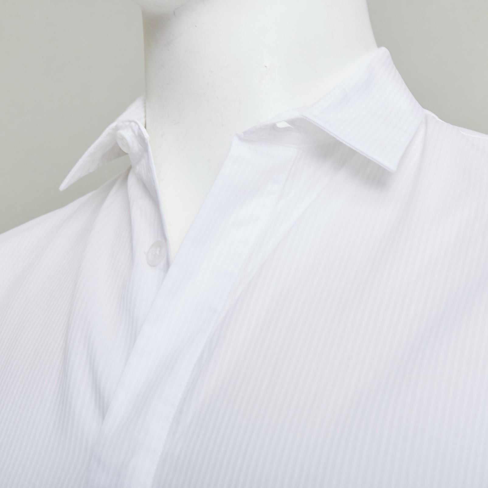 Dior DIOR HOMME Hedi Slimane white cotton black bee embroidery shirt EU39 M Size US M / EU 48-50 / 2 - 7 Thumbnail
