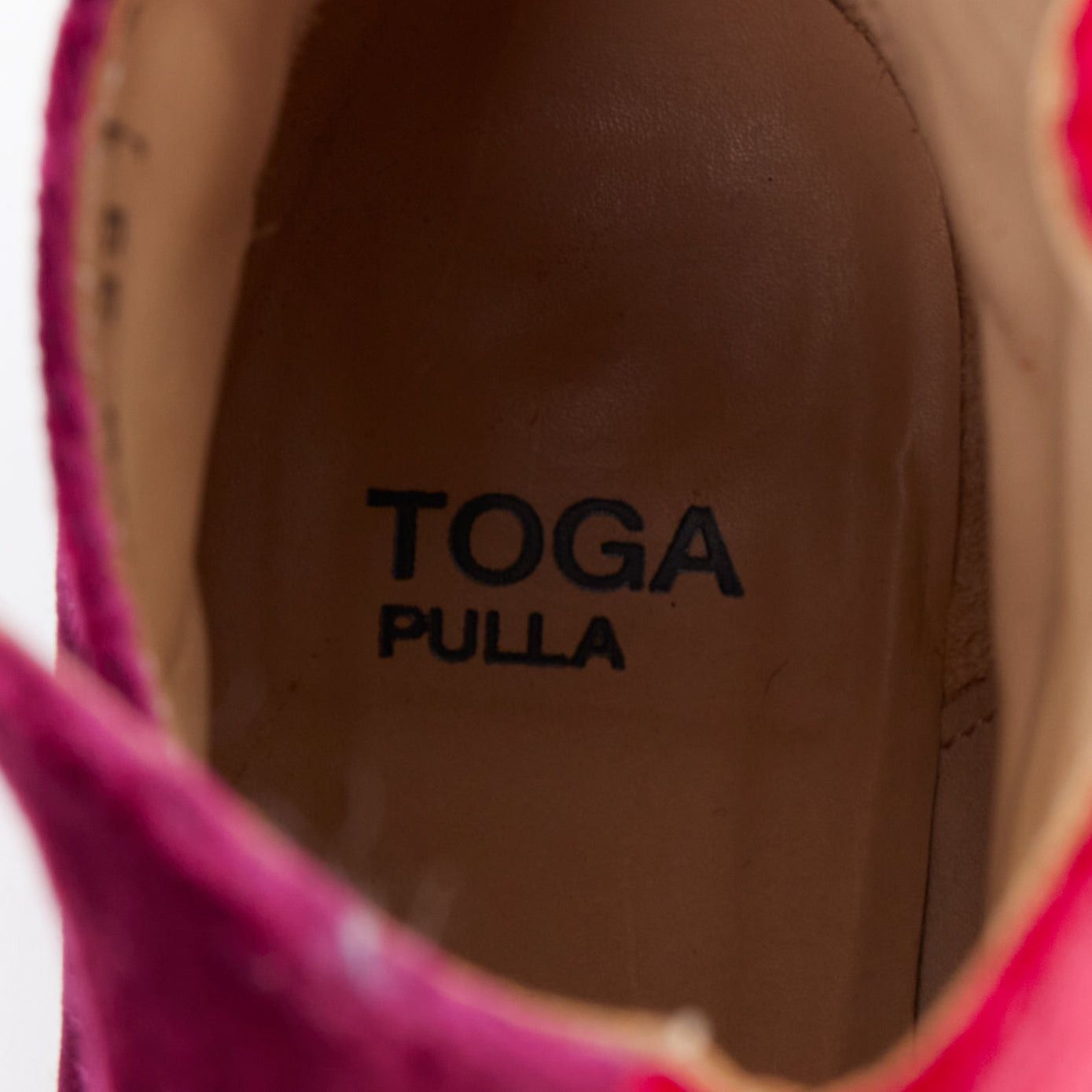 TOGA VIRILIS TOGA ARCHIVES Pulla tricolor velvet square toe ankle booties EU39 Size US 9 / IT 39 - 9 Thumbnail
