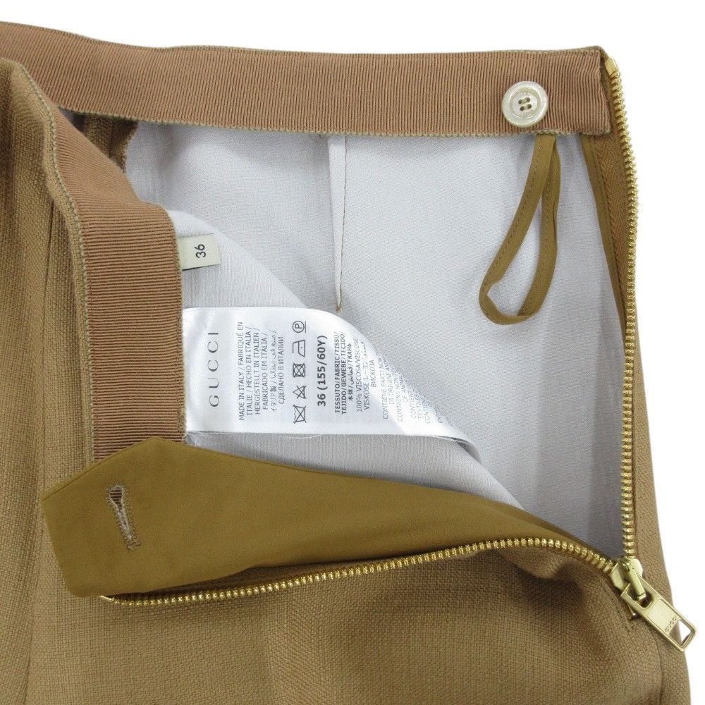 Gucci Gucci Gucci Side Zip Viscose Pants Others Pants 686569 Z736B DUTY FREE for USA Size ONE SIZE - 3 Thumbnail