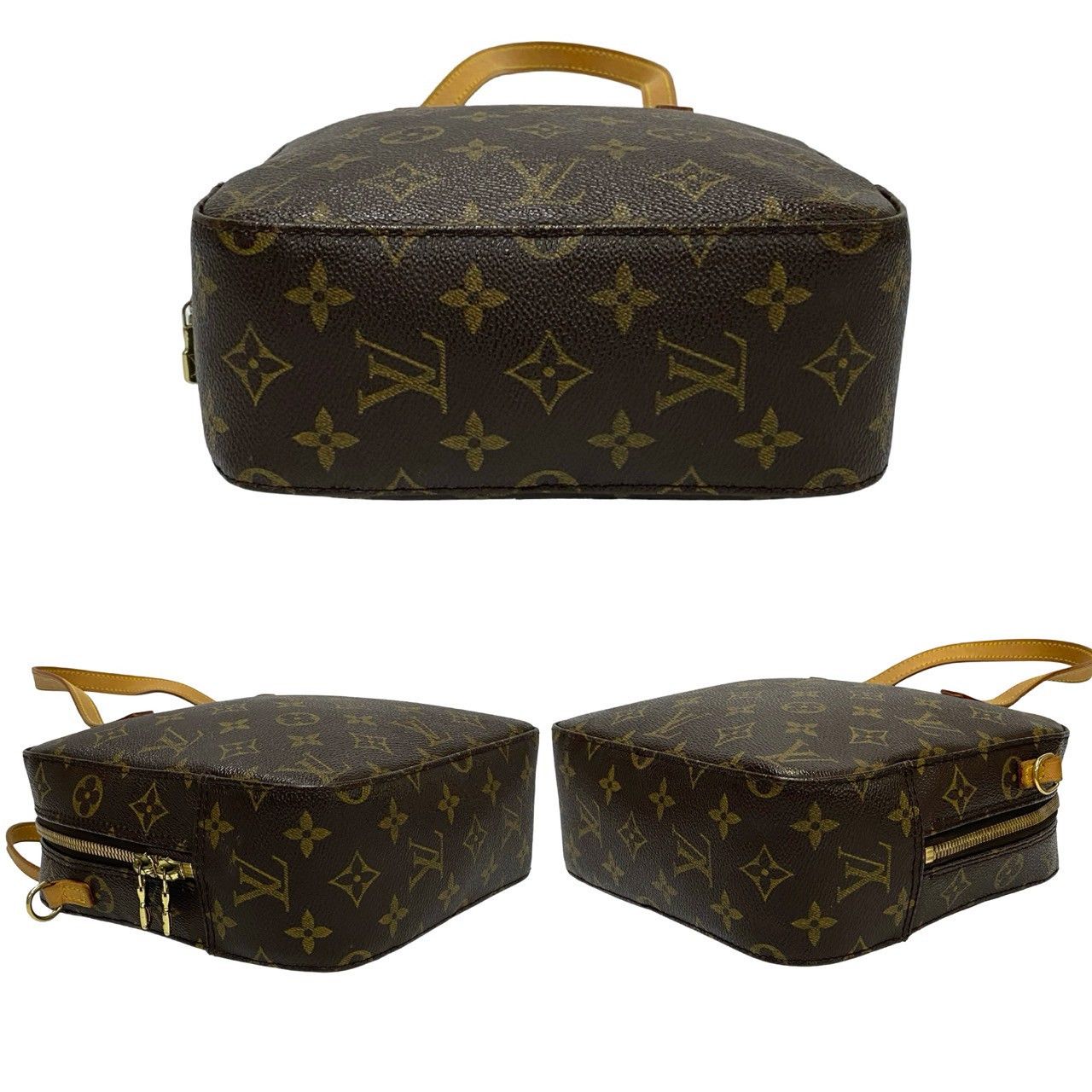 Louis Vuitton Louis Vuitton Louis Vuitton Spontini Monogram 2way Bag Canvas Shoulder Bag DUTY FREE for USA Size ONE SIZE - 7 Thumbnail