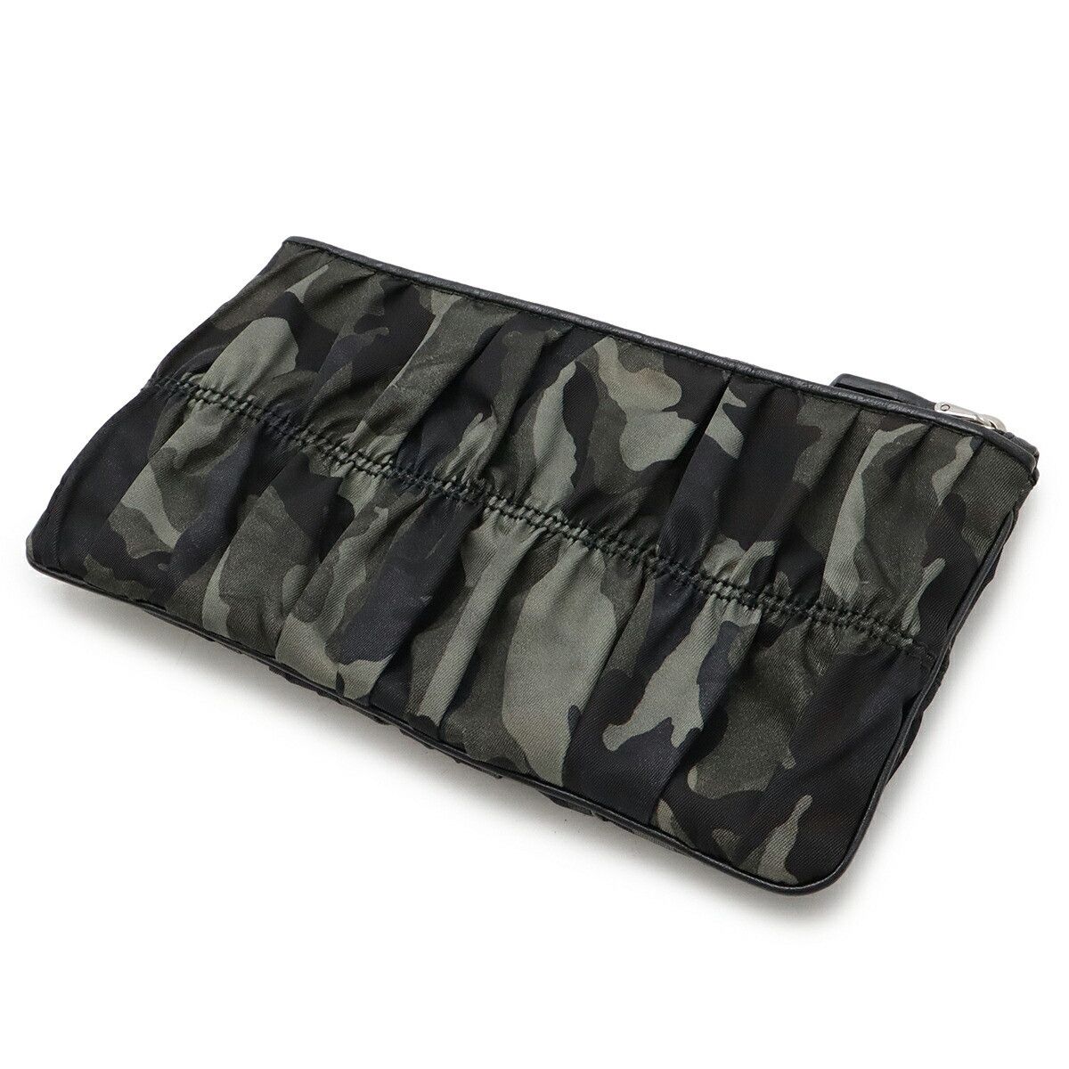 Prada Prada Prada 1M1152 Nylon Pouch Leather Other 1M1152 DUTY FREE for USA Size ONE SIZE - 2 Thumbnail