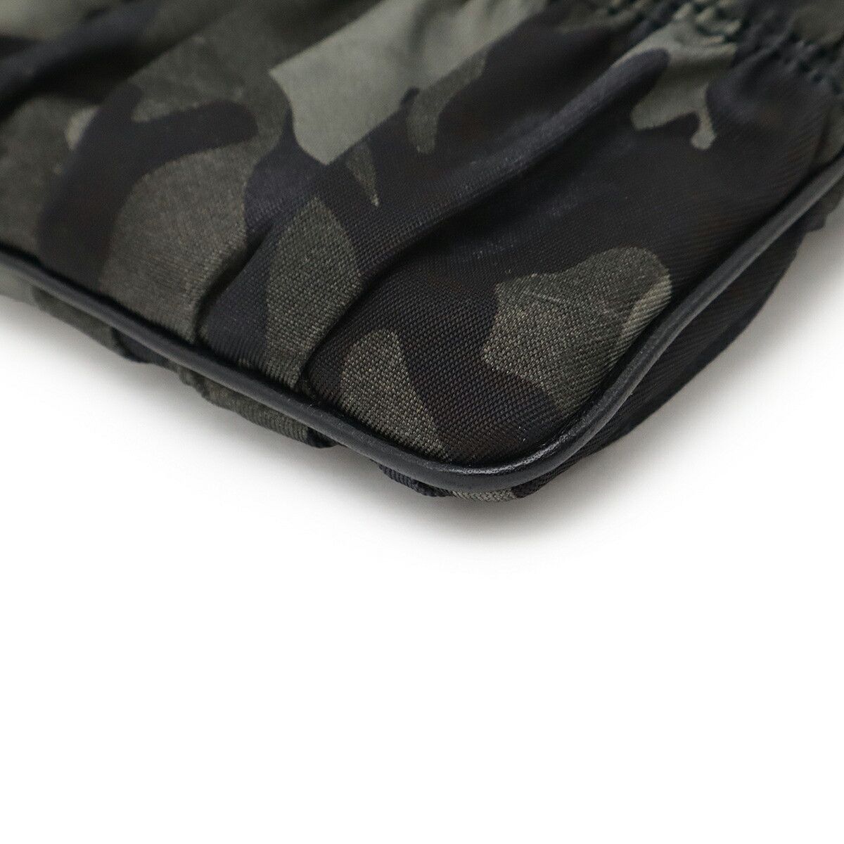 Prada Prada Prada 1M1152 Nylon Pouch Leather Other 1M1152 DUTY FREE for USA Size ONE SIZE - 3 Thumbnail