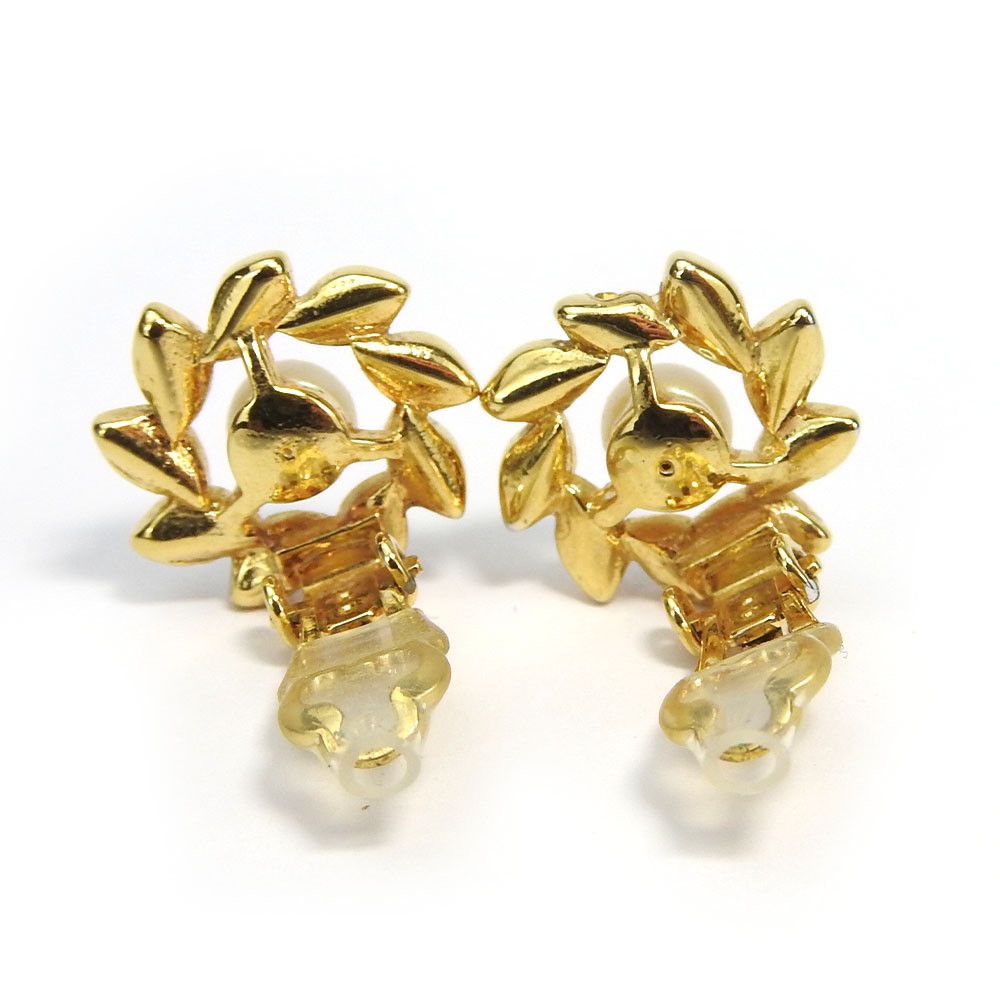 Other Nina Ricci Flower Earrings Metal Earrings DUTY FREE for USA