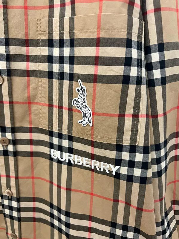 Burberry Burberry Checkered Long Sleeve Shirt for Men Size US XXL / EU 58 / 5 - 4 Thumbnail