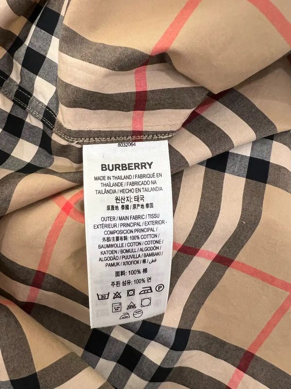Burberry Burberry Checkered Long Sleeve Shirt for Men Size US XXL / EU 58 / 5 - 7 Thumbnail