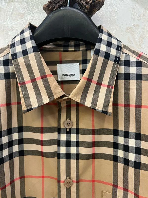 Burberry Burberry Checkered Long Sleeve Shirt for Men Size US XXL / EU 58 / 5 - 6 Thumbnail