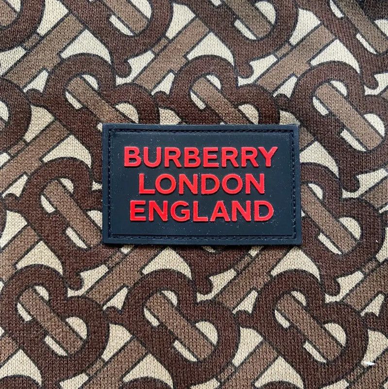 Burberry Burberry Brown Cotton Men’s Hoodie Size US L / EU 52-54 / 3 - 6 Thumbnail